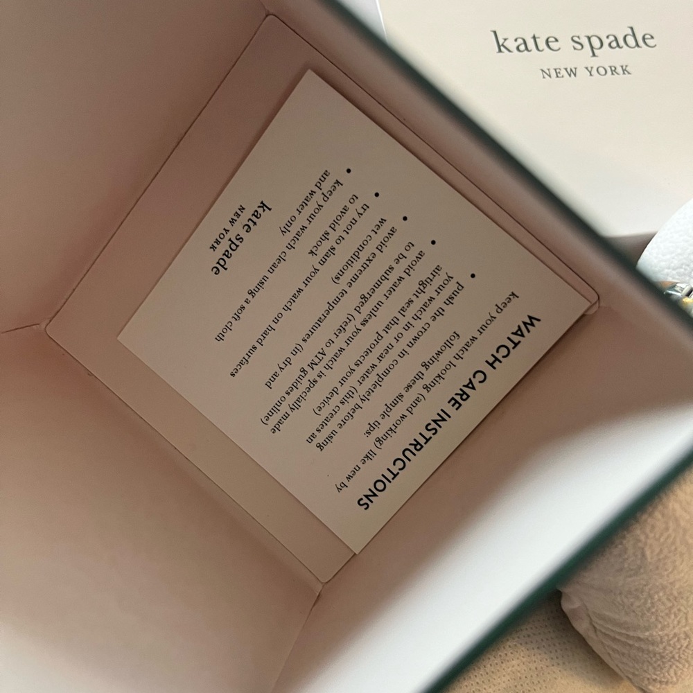 Authentic Kate Spade Watch- needs battery. - Picture 2 of 6